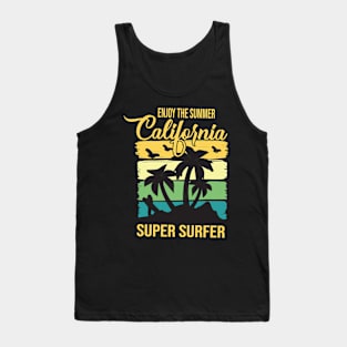 Enjoy summer California super surfers Tank Top